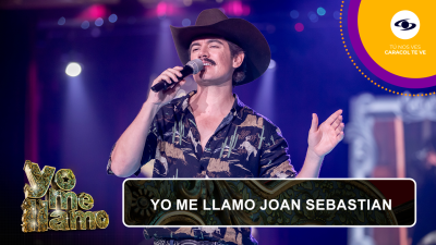 Yo Me Llamo Joan Sebastian en el escenario. 