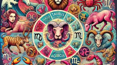 Imagen referencial de los signos del zodiaco y sus animales