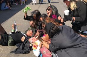 356246_BLU Radio // Viudas en Barranquilla despiden a Joselito y al Carnaval 2020 // Foto: BLU Radio