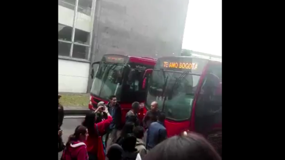 288939_BLU Radio: Bloqueos en Transmilenio / Foto: redes sociales