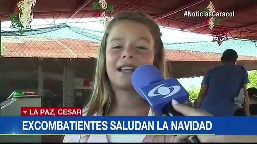 La Paz, Cesar, hace honor a su nombre con novena entre excombatientes y pobladores