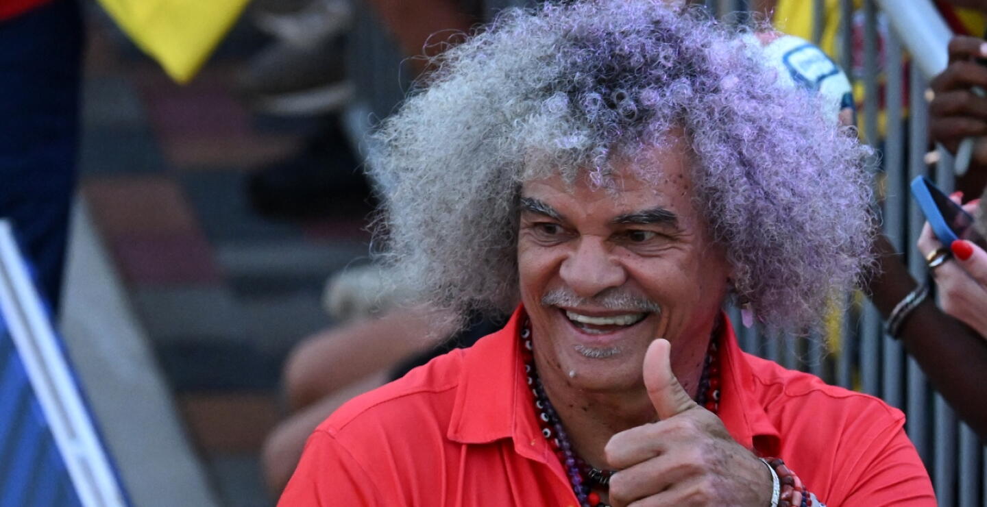 Carlos 'El Pibe' Valderrama, histórico del fútbol colombiano y mundial. 