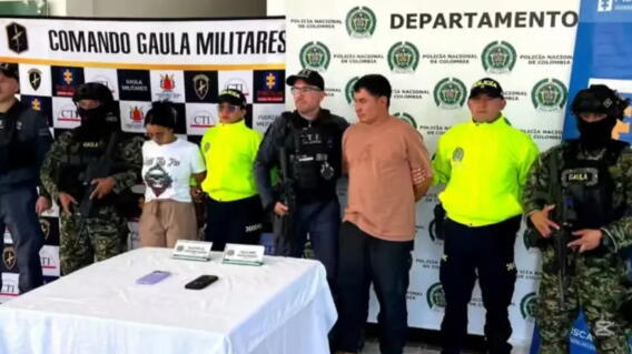 Proceso de captura de Wilmer Zuleta, alias ‘Lobo’, y Alexandra García, alias ‘Samanta’ o ‘La Flaca