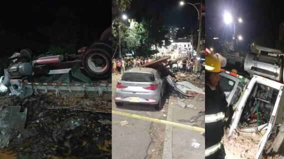 Fatal accidente en Girón Santander.