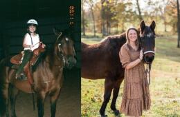 La historia de Fancy, la yegua más vieja del mundo en 2026: creció con su dueña