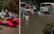 Inundaciones en el norte de Bogotá ocasionaron emergencias