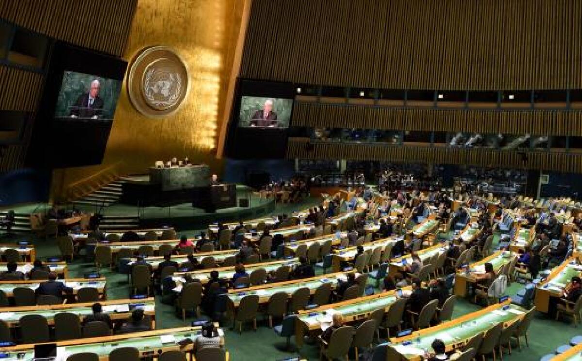 17732_BLU Radio. Asamble general ONU/ Foto: AFP