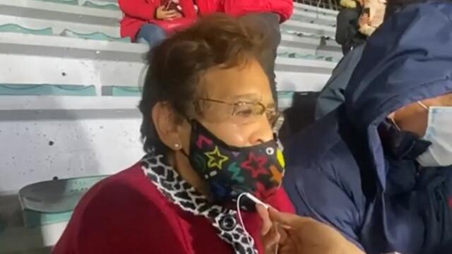 Adulta mayor que vivió momentos de pánico en el estadio El Campín: “Eso no debía suceder” Adulta mayor que vivió momentos de pánico en el estadio El Campín: “Eso no debía suceder”