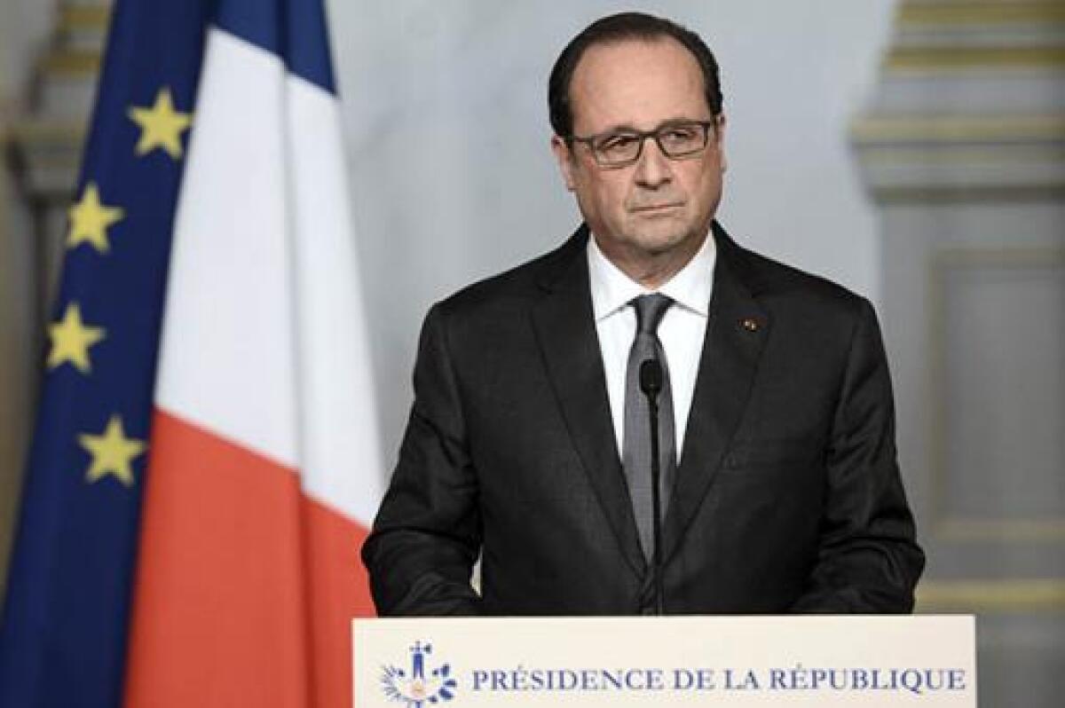 23951_BLU Radio, presidente de Francia Hollande / Foto: AFP