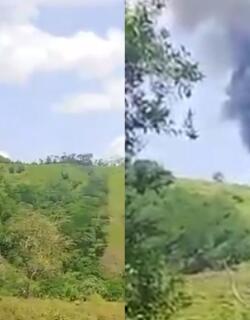 Derriban helicóptero de la Policía en Amalfi, Antioquia: Petro confirma una persona fallecida
