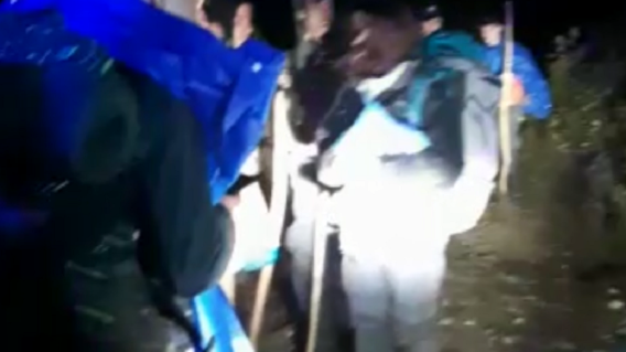 341675_BLU Radio. Boy scouts rescatados en Envigado / Foto: Captura de video