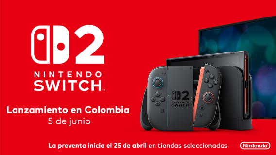 Nintendo Switch 2 llega a Colombia Nintendo Switch 2 llega a Colombia