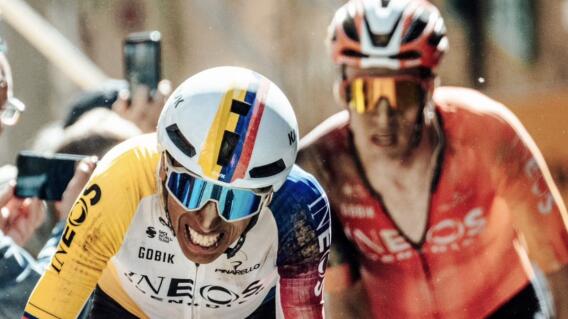 Egan Bernal, ciclista colombiano.
