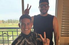 El barbero de James Rodríguez