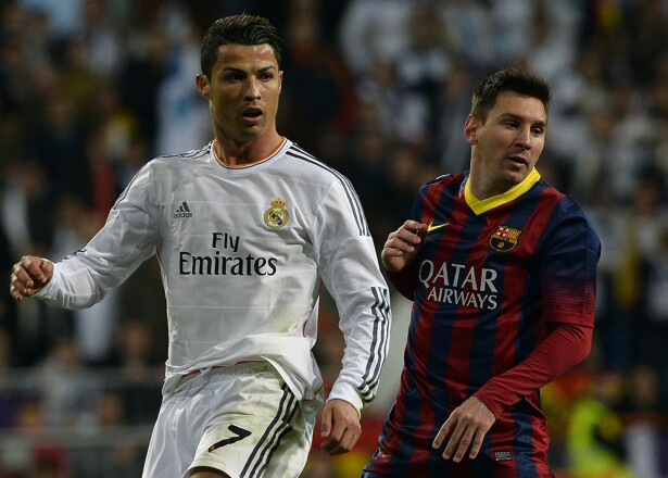 280884_BLU Radio, Foto: Cristiano y Messi / AFP