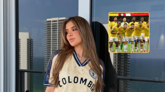 Pareja de James Rodríguez lanza mensaje a la selección Colombia