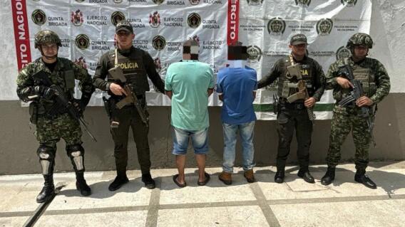 Capturas por minería ilegal en Santander