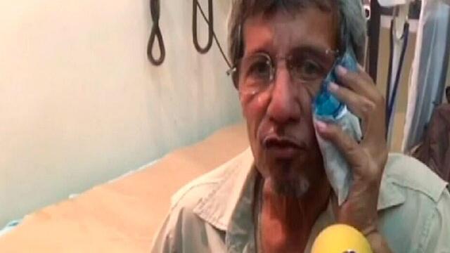 Puños y patadas dio Guardia venezolana a periodistas que querían entrar al Parlamento