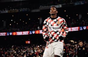 Anthony Martial, jugador del Manchester United.