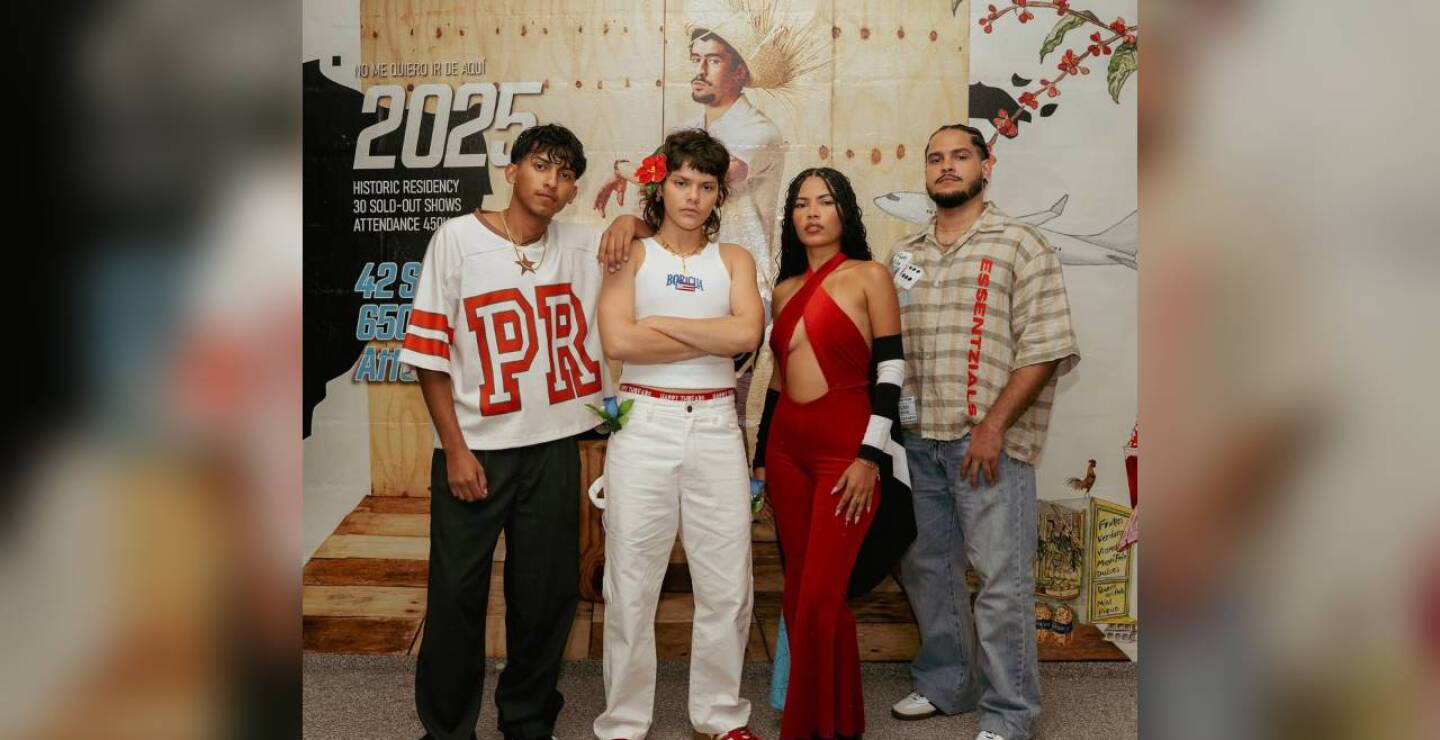Chuwi, la banda puertorriqueña que acompaña a Bad Bunny en su gira y se presentó en Medellín