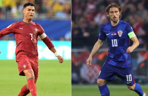 Cristiano Ronaldo y Luka Modric rivalizarán en Portugal vs. Croacia.