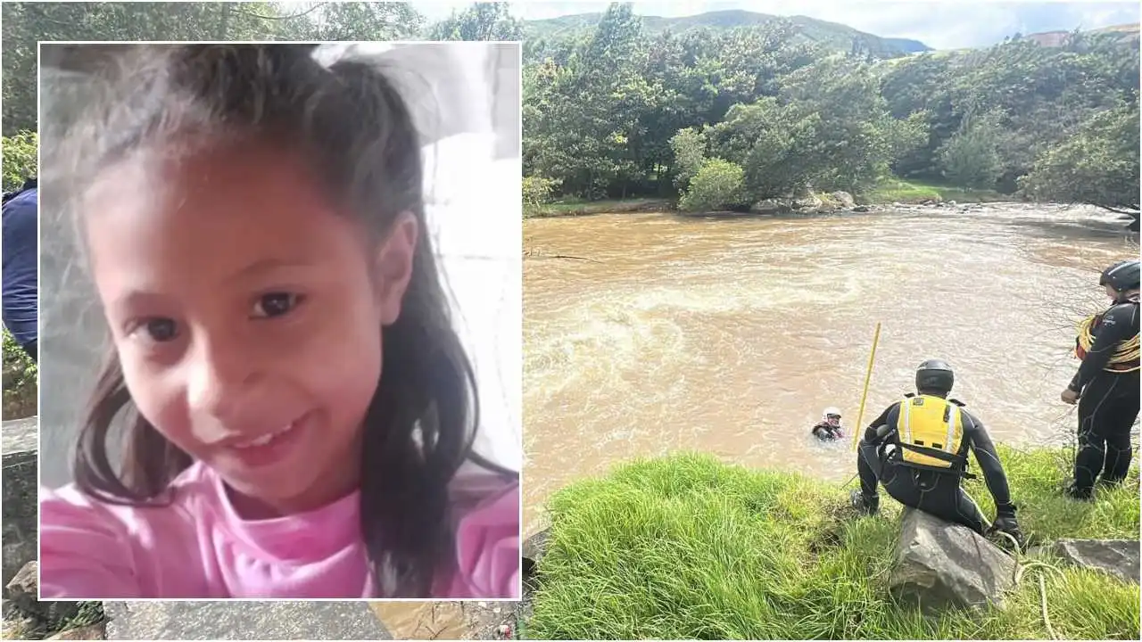 Saray Rio Angustiante búsqueda de Saray Rojas, niña desaparecida en río Tunjuelo ...