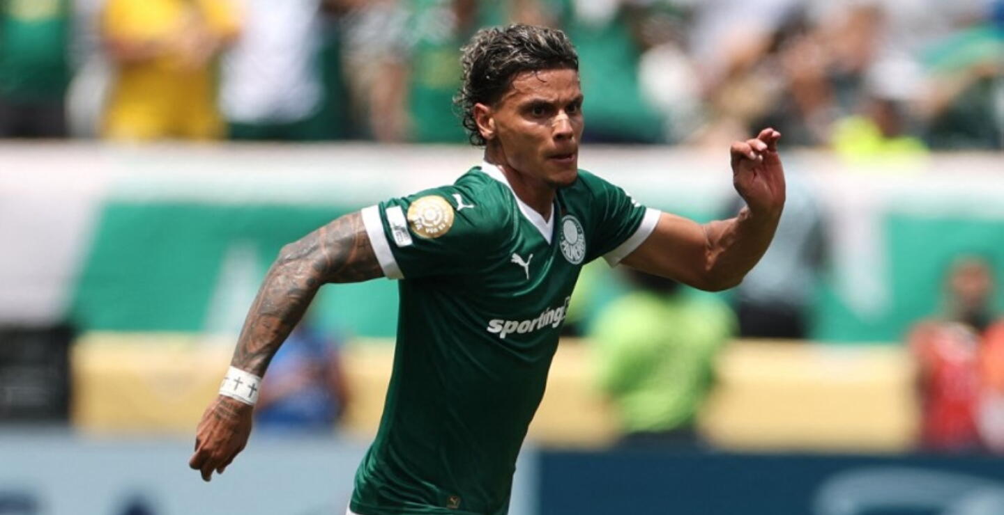 Richard Ríos es una de las figuras actuales del Palmeiras y pretendido por la Roma. 