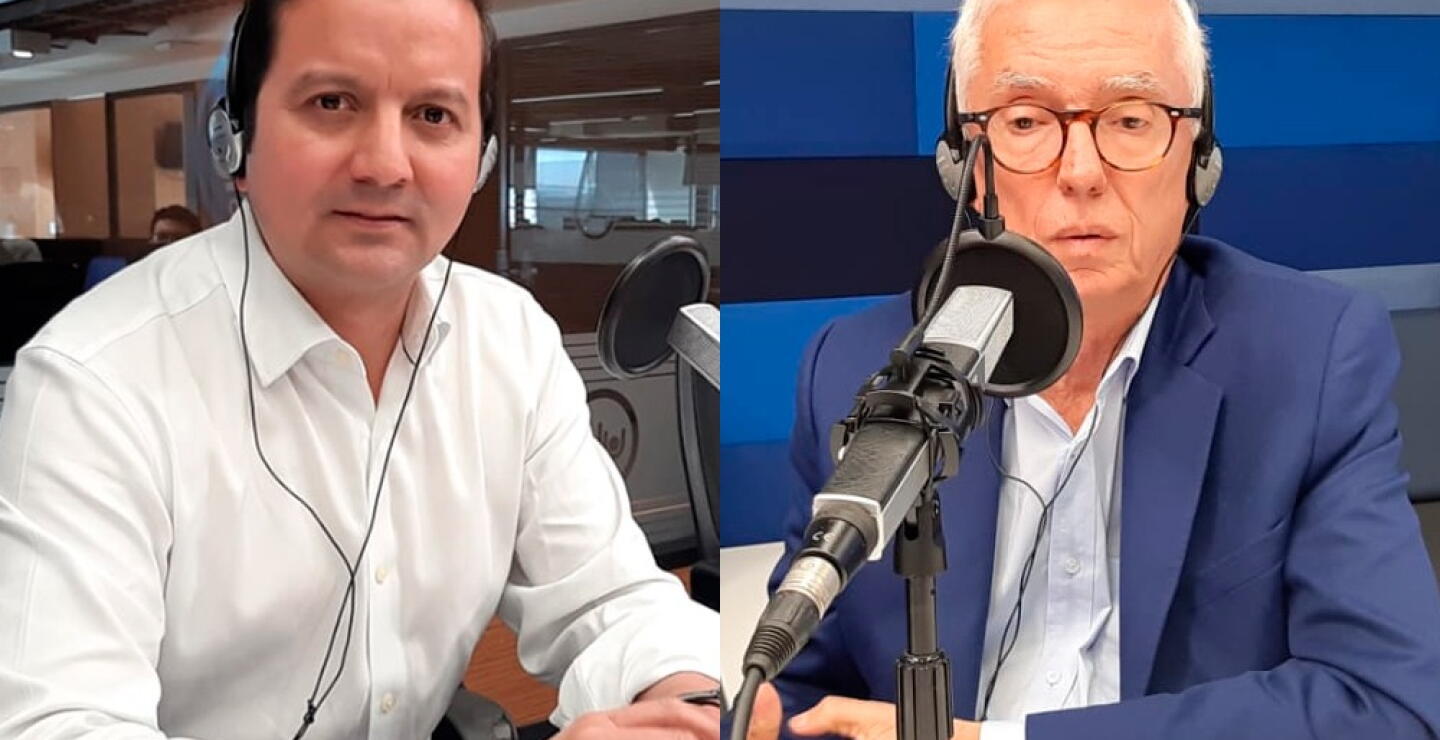 353734_BLU Radio// Jorge Robledo y David Luna. Foto: BLU Radio