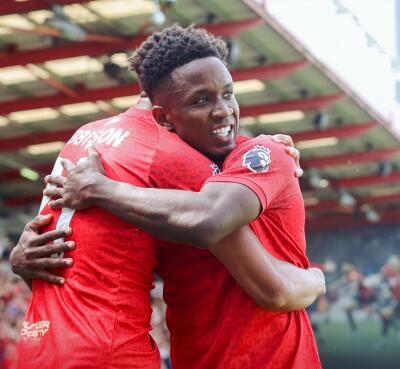 Luis Sinisterra celebra con el Bournemouth Luis Sinisterra celebra con el Bournemouth