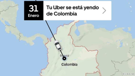 20379_Uber funcionará en Colombia hasta el 31 de enero - Foto Twitter 20379_Uber funcionará en Colombia hasta el 31 de enero - Foto Twitter