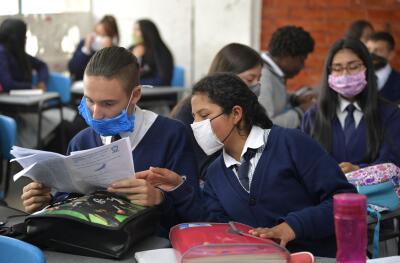 357952_Estudiantes en Colombia. Foto: Referencia AFP