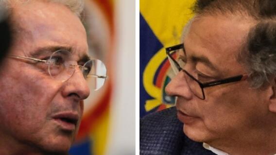 Uribe entrega premio de sorteo para las vías 4G y Petro dice que eso "no es con rifillas" Uribe entrega premio de sorteo para las vías 4G y Petro dice que eso "no es con rifillas"