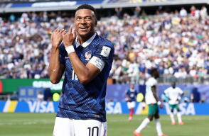 Kylian Mbappé, goleador de Francia