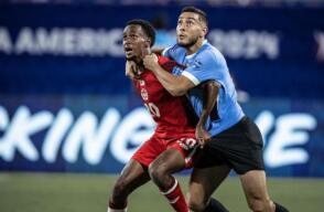 El partido Uruguay vs Canadá quedó en empate 2 - 2 por lo que tuvieron que ir a tanda de penaltis