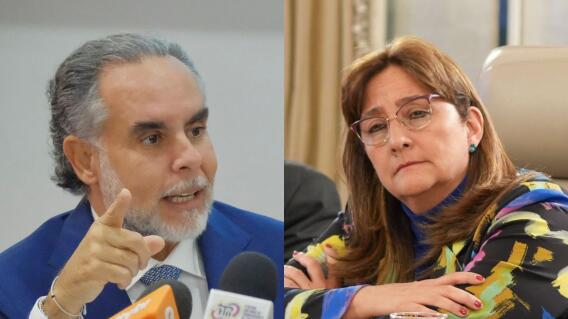 Armando Benedetti y Ángela María Buitrago Armando Benedetti y Ángela María Buitrago