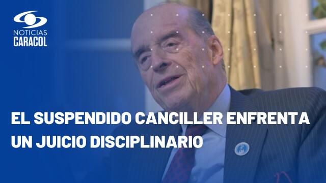 Álvaro Leyva continuará fuera de su cargo por 3 meses: Procuraduría Álvaro Leyva continuará fuera de su cargo por 3 meses: Procuraduría