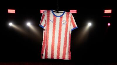 Así será la camiseta que usará la Selección Paraguay en el Mundial 2026.