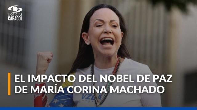 María Corina Machado, primera venezolana en convertirse en Nobel de la Paz; así reaccionó el mundo María Corina Machado, primera venezolana en convertirse en Nobel de la Paz; así reaccionó el mundo