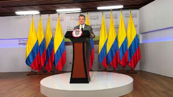 294547_BLU Radio. Juan Manuel Santos // Foto: BLU Radio