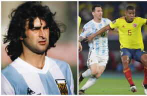 Mario Alberto Kempes sobre Colombia contra Argentina