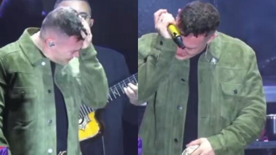 Luis Alfonso rompió en llanto haciéndole homenaje a Yeison Jiménez en su concierto - BluRadio