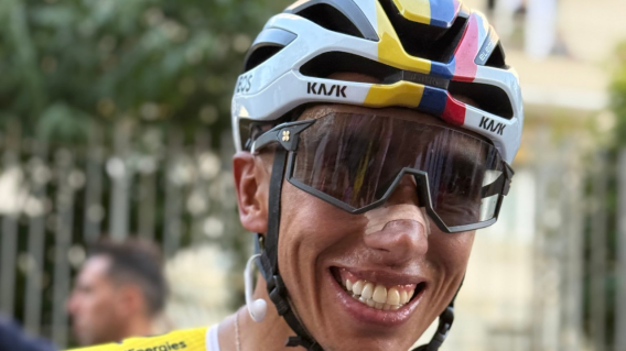 Egan Bernal, ciclista del INEOS Grenadiers, fue el mejor colombiano en Gran Piemonte Egan Bernal, ciclista del INEOS Grenadiers, fue el mejor colombiano en Gran Piemonte
