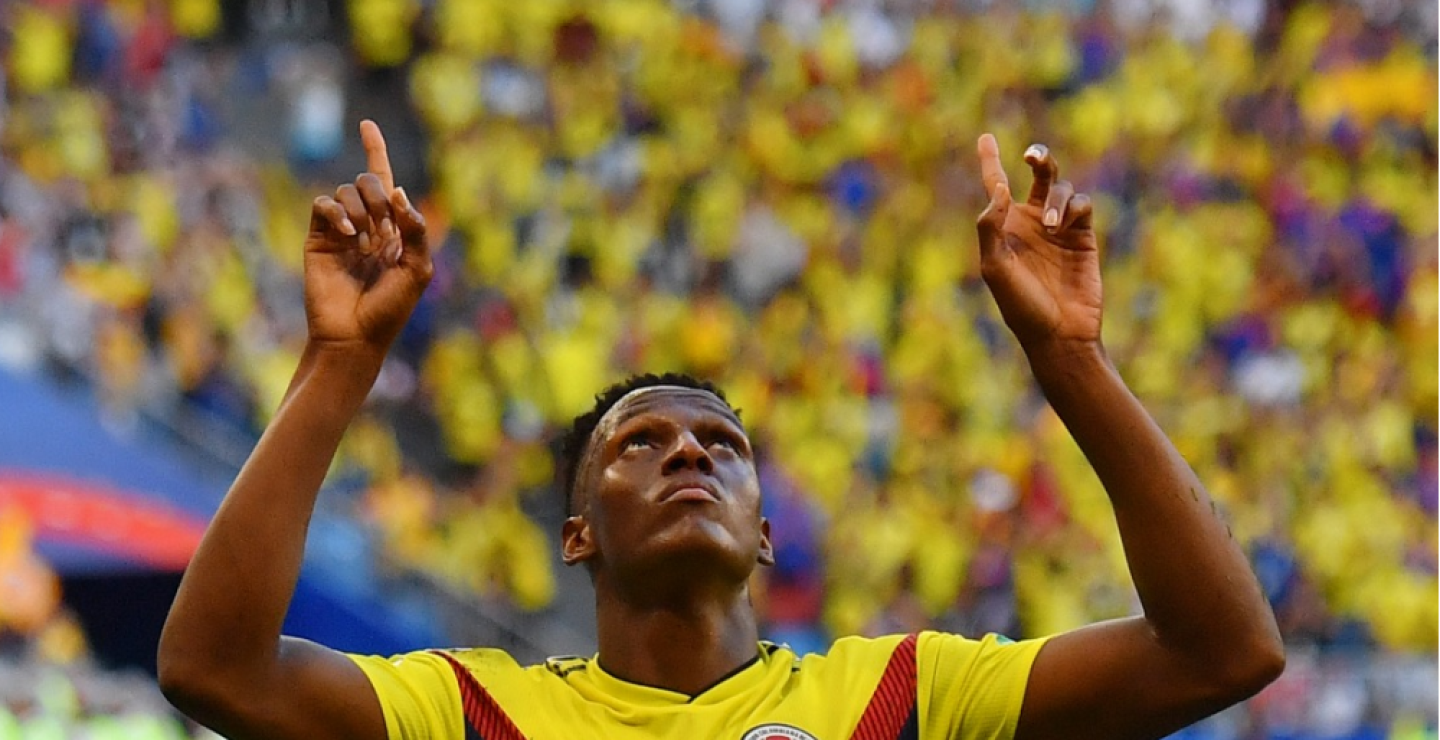 309953_BLU Radio.Yerry Mina/Foto: AFP