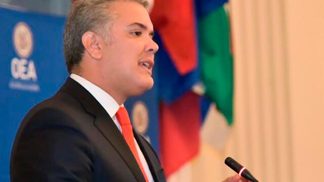 Duque pide en la OEA invitar a militares venezolanos a jurar lealtad a Juan Guaidó Duque pide en la OEA invitar a militares venezolanos a jurar lealtad a Juan Guaidó