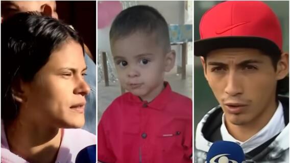 Derly Julieth Rivas, Dilan Santiago Castro y Marlon Castro