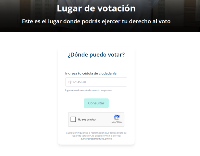 ¿Cómo consultar mi puesto de votación y jurado para el 31 de mayo?