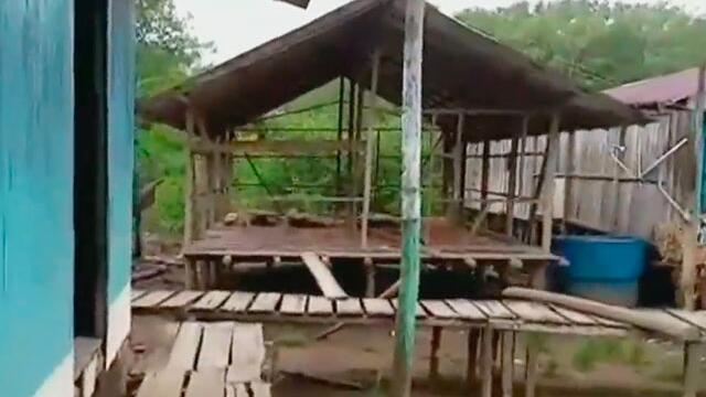 No es un pueblo fantasma, es el hogar de 47 familias que tuvieron que huir por culpa de violentos