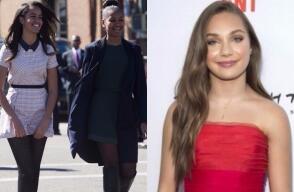 288910_BLU Radio. Malia y Sasha Obama - Maddie Ziegler / Fotos: AFP