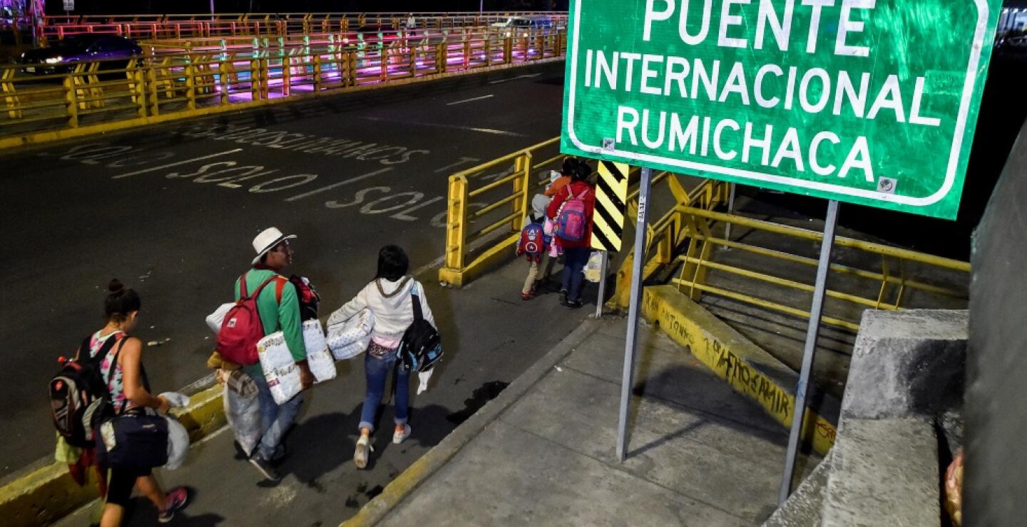 342106_BLU Radio. Rumichaca / Foto: AFP