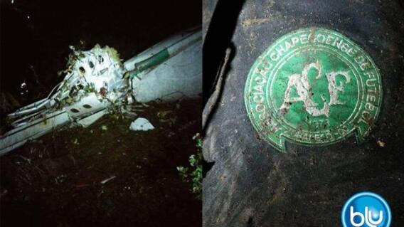 296538_Blu Radio. Accidente Chapecoense / Foto: Defensa Civil